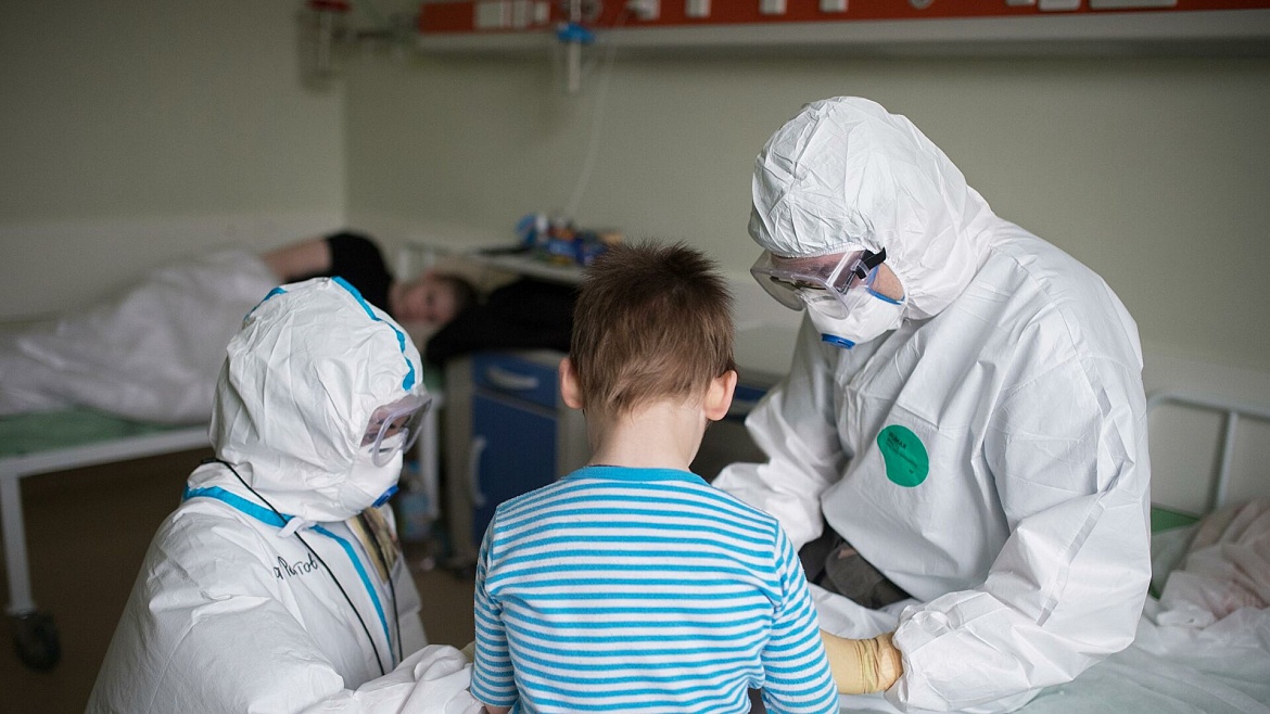 55 коек в Люберецкой областной больнице перепрофилировано для лечения детей с COVID-19
