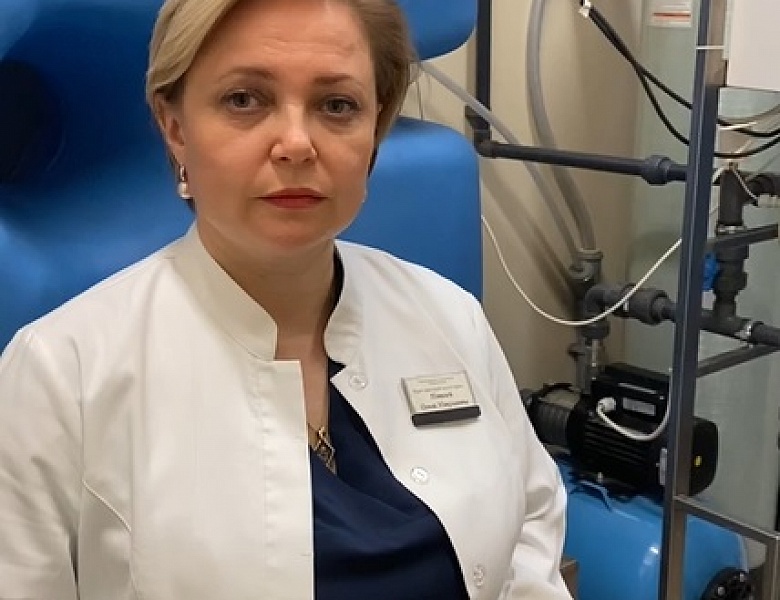 Заведующая отделением амбулаторного диализа Повалей Ольга Николаевна, рассказала о технической стороне работы отделения.