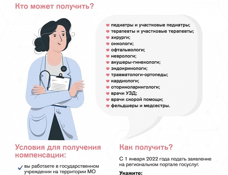 Депутаты Мособлдумы приняли закон о новой мере социальной поддержки медицинских работников